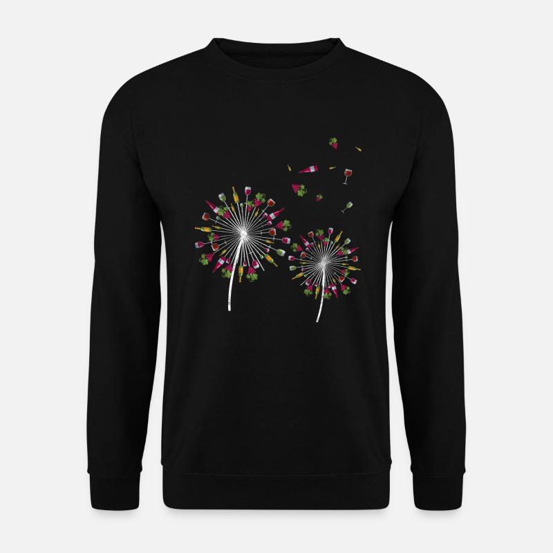 wine - Unisex Sweatshirt - black