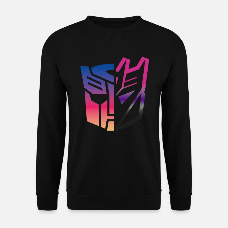 Transformers G1 Autobots Und Decepticons Logo - Unisex Pullover - Schwarz