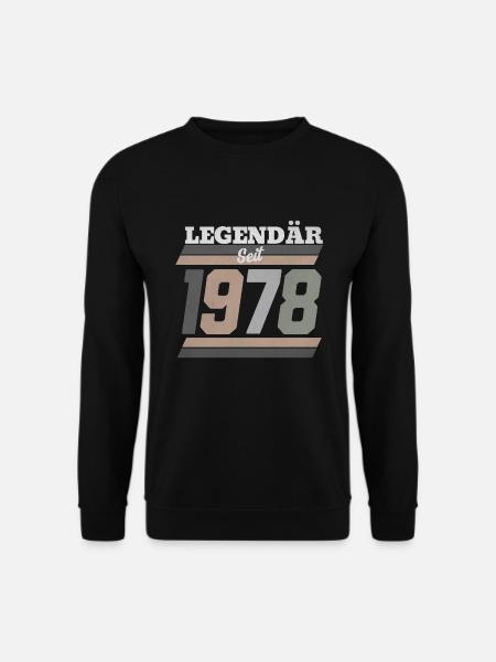 Legendär seit 1978 - Unisex Pullover - Schwarz