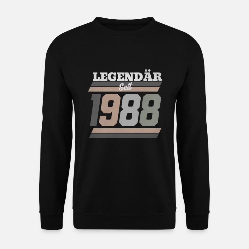 1988 - Unisex Pullover - Schwarz