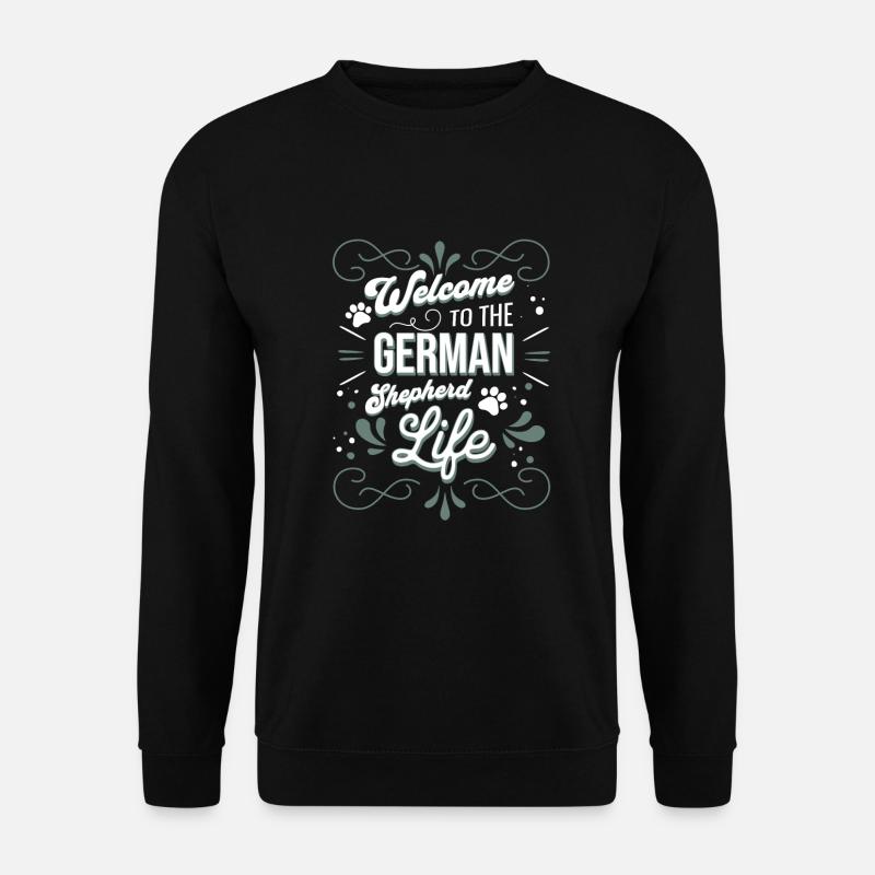 German Shepherd - Unisex Sweatshirt - black