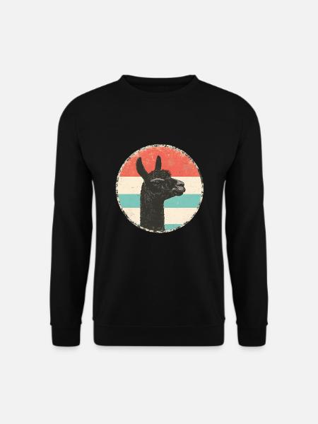 Alpaca - Unisex Sweatshirt - black