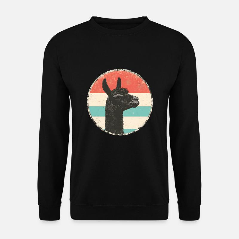 Alpaca - Unisex Sweatshirt - black