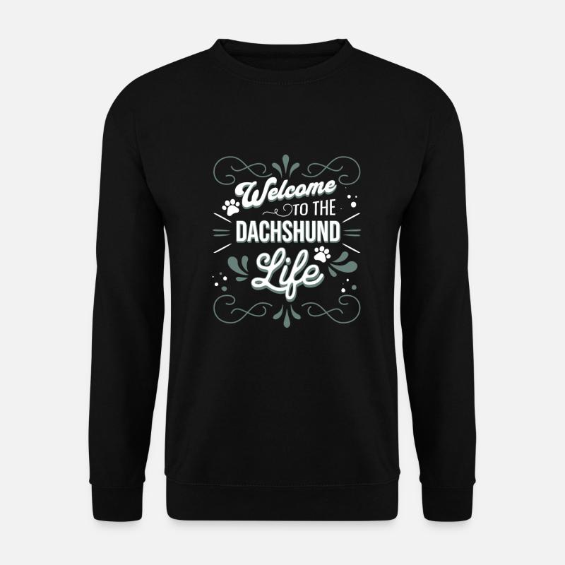 Dachshund - Unisex Pullover - Schwarz