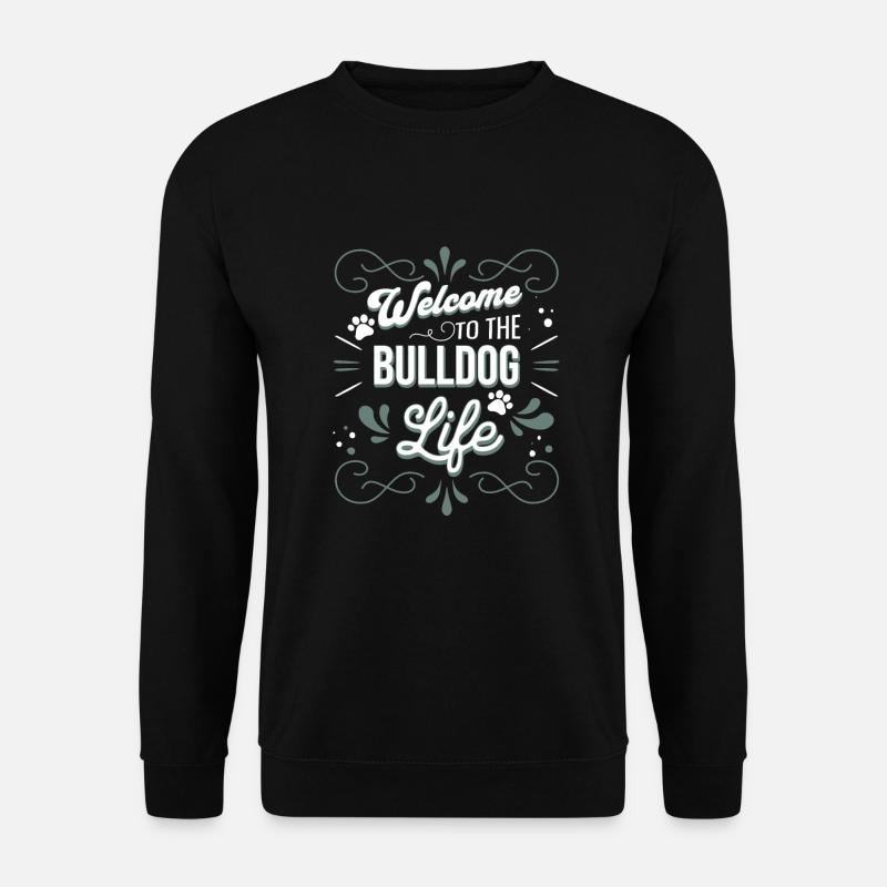 Bulldog - Unisex Pullover - Schwarz