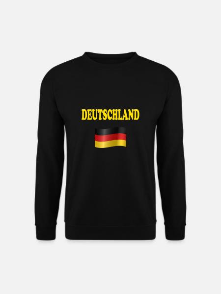 Germany flag German flag T-Shirt Hoodie - Unisex Sweatshirt - black