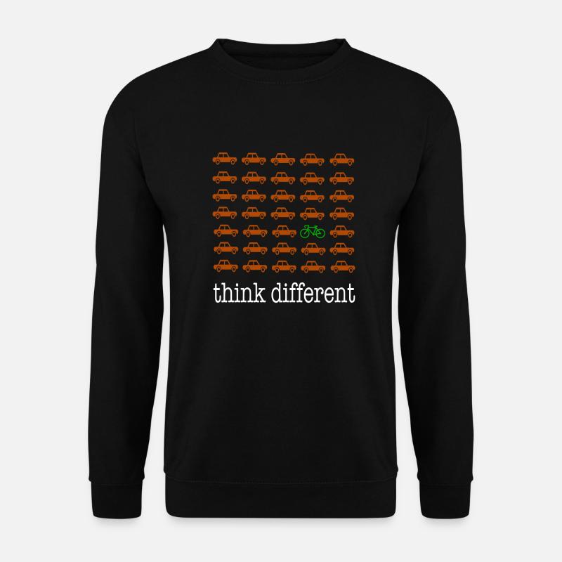 Think different - Unisex Pullover - Schwarz