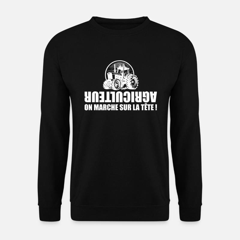 Landwirt - Landwirt - Traktor - Unisex Pullover - Schwarz