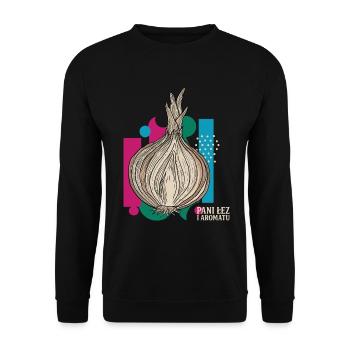 Lady of tears and aroma - Unisex Sweatshirt - black - Front - Alina (178cm) & Michal (187cm)