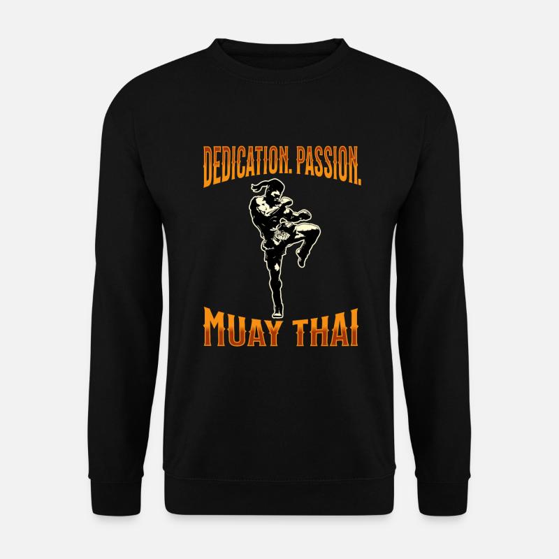 Muay Thaï Boxe Muay Thaï - Sweat-shirt Unisexe - noir