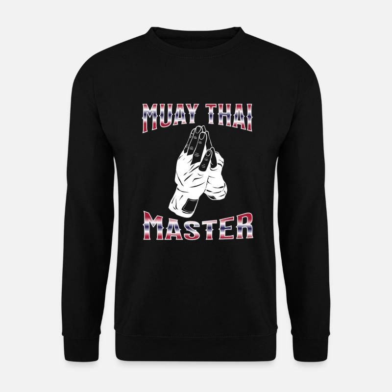 Muay Thaï Boxe Muay Thaï - Sweat-shirt Unisexe - noir