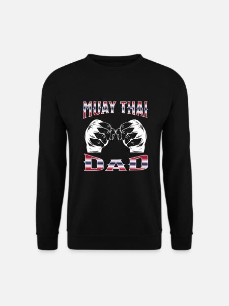 Muay Thaï Boxe Muay Thaï - Sweat-shirt Unisexe - noir