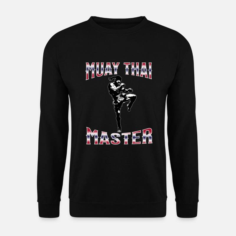Muay Thaï Boxe Muay Thaï - Sweat-shirt Unisexe - noir