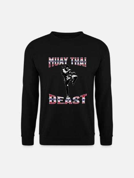 Muay Thai Boxing Muay Thai - Unisex Sweatshirt - black
