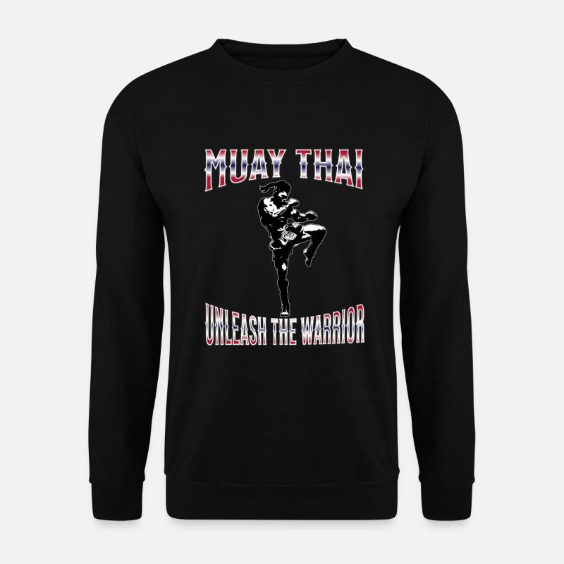 Muay Thaï Boxe Muay Thaï - Sweat-shirt Unisexe - noir