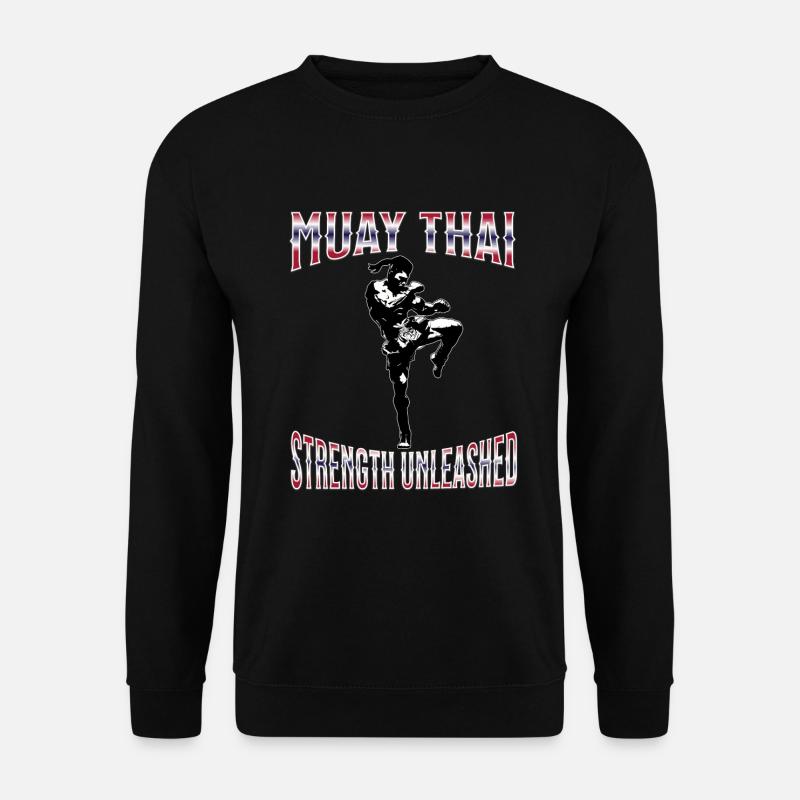 Muay Thai Boxe Muay Thai - Sweat-shirt Unisexe - noir