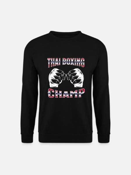 Muay Thai Boxing Muay Thai - Unisex Sweatshirt - black