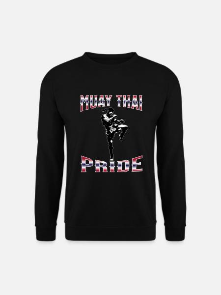 Muay Thaï Boxe Muay Thaï - Sweat-shirt Unisexe - noir