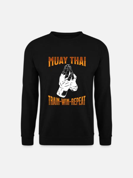 Muay Thai Boxing Muay Thai - Unisex Sweatshirt - black