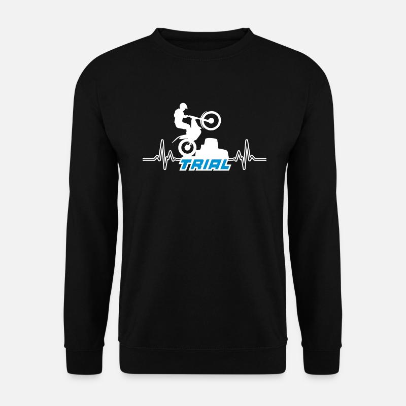 trial motocross - Unisex Sweatshirt - black