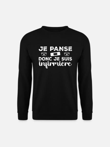 I'm a nurse - Unisex Sweatshirt - black
