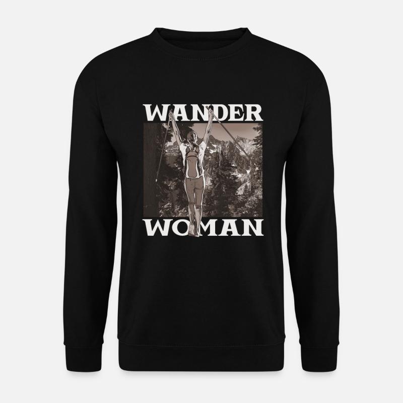 Wander Woman - Unisex Pullover - Schwarz