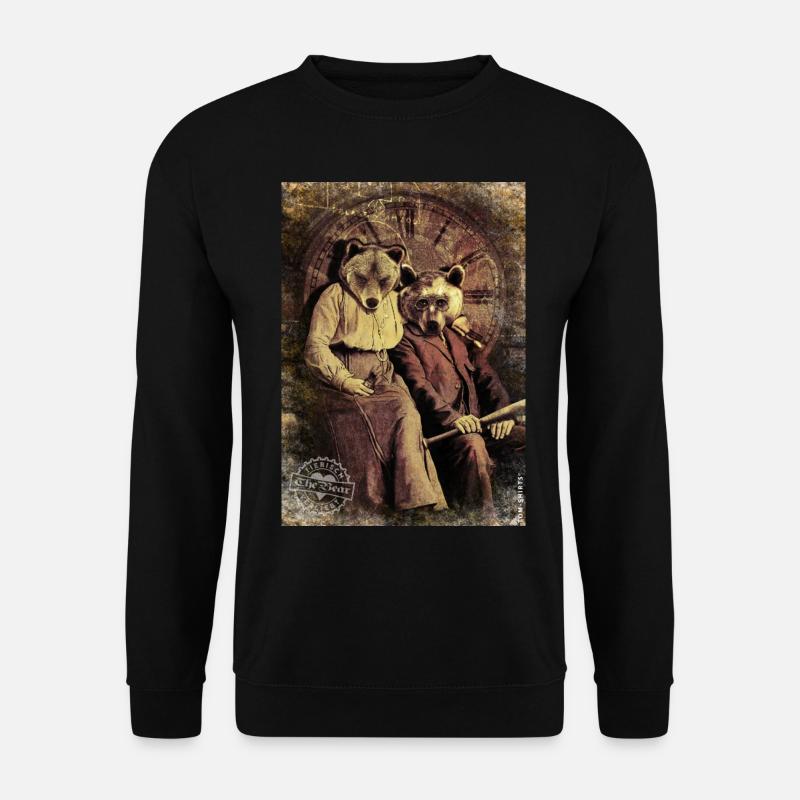 bears / Bears - Unisex Sweatshirt - black