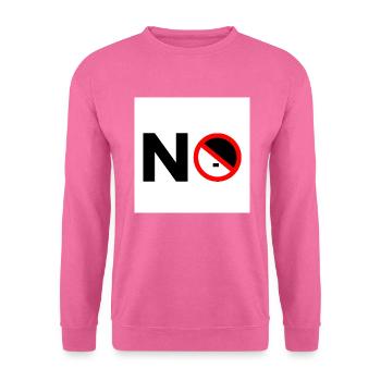 Gegen rechts - Unisex Pullover - Pink - Vorne