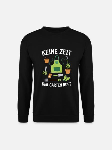 Gärtnerin Gärtner Hobbygärtner Geschenk - Unisex Pullover - Schwarz