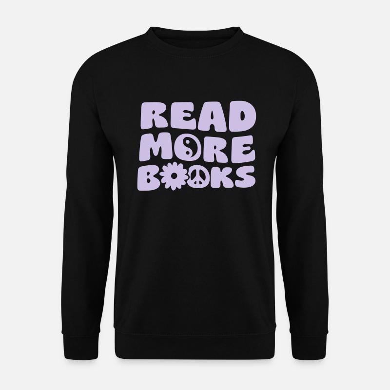 Read More Books - Unisex Pullover - Schwarz
