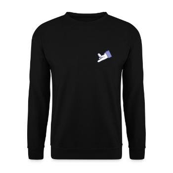 Dirty Fingers Two in the Pinky Like Sex - Unisex Pullover - Schwarz - Vorne - Alina (178cm) & Michal (187cm)