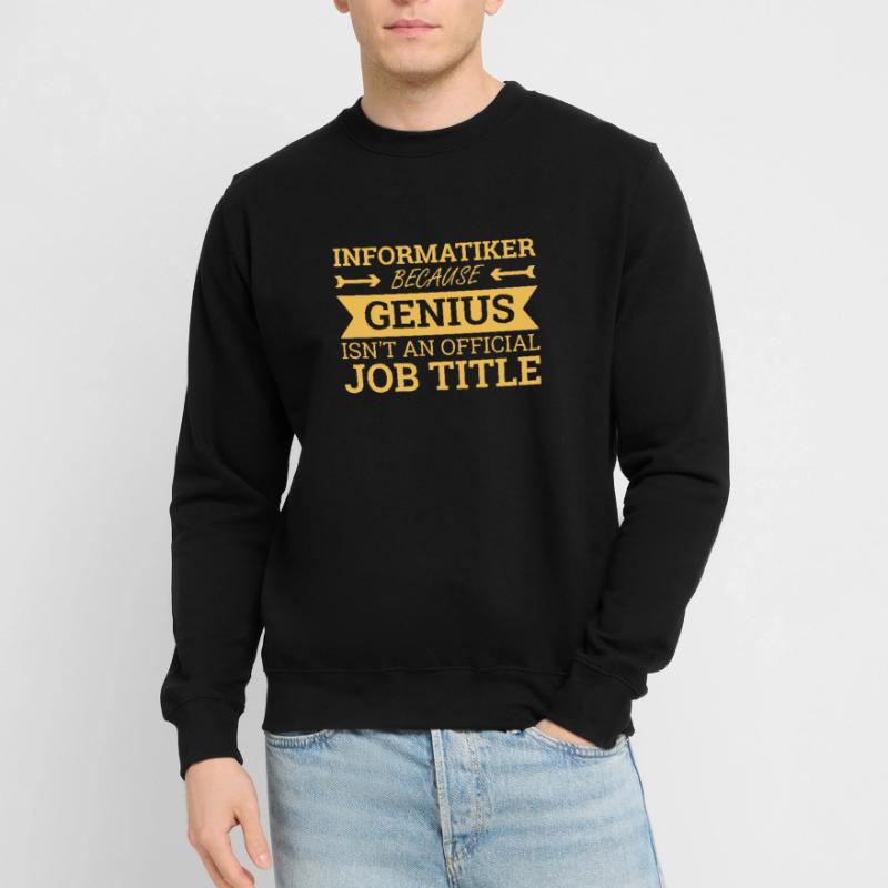 "Computer Scientist Genius | Computer Science" Unisex Sweatshirt