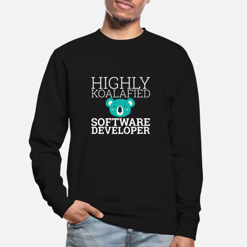 "Software Developer Koalafied | Programmierer" Unisex Pullover
