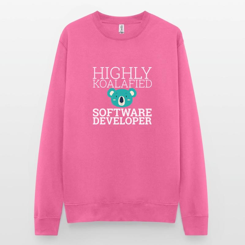 "Software Developer Koalafied | Programmierer" Unisex Pullover