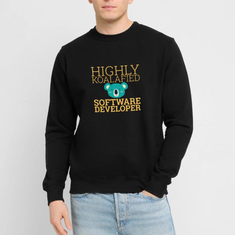 « Software Developer Koalafied | Programmeur » Sweat-shirt Unisexe