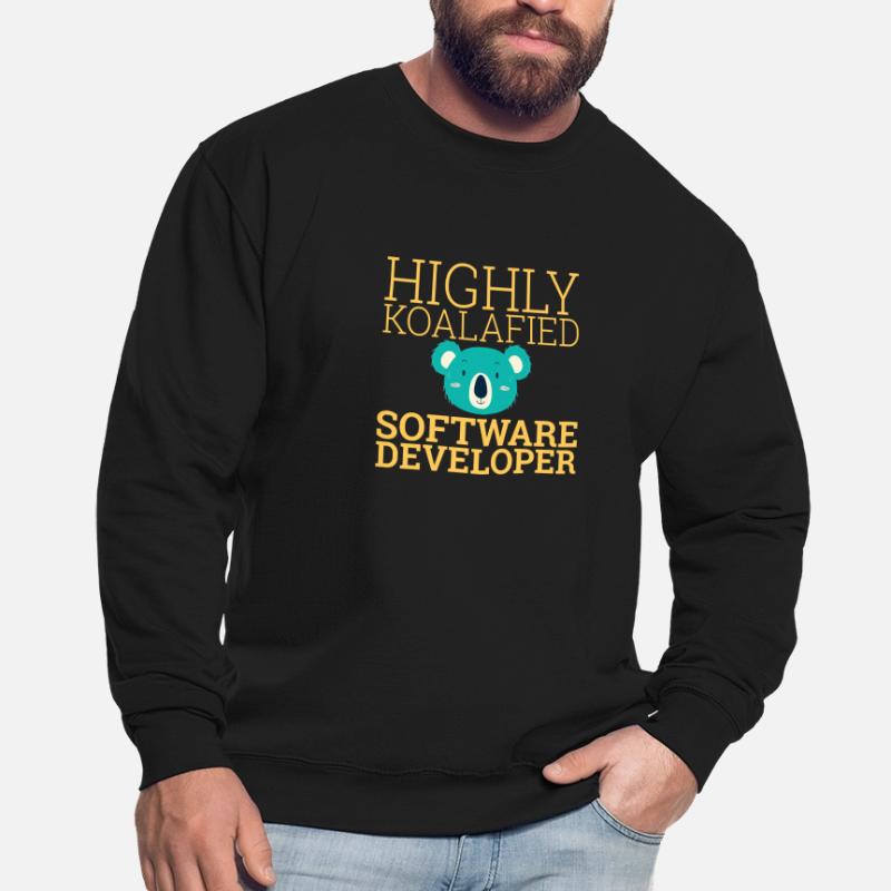 « Software Developer Koalafied | Programmeur » Sweat-shirt Unisexe