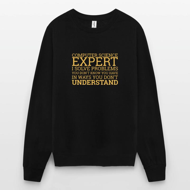 "Computer Science Expert Problem | Informatik" Unisex Pullover