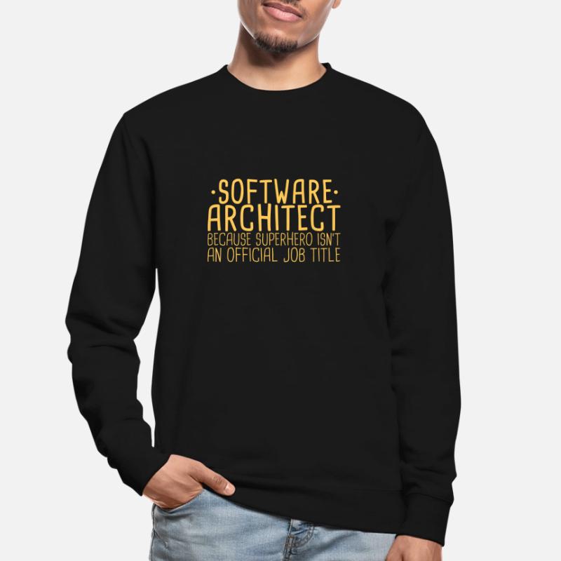 Software Architect Superhero | Software Architecture Unisex Sweatshirt