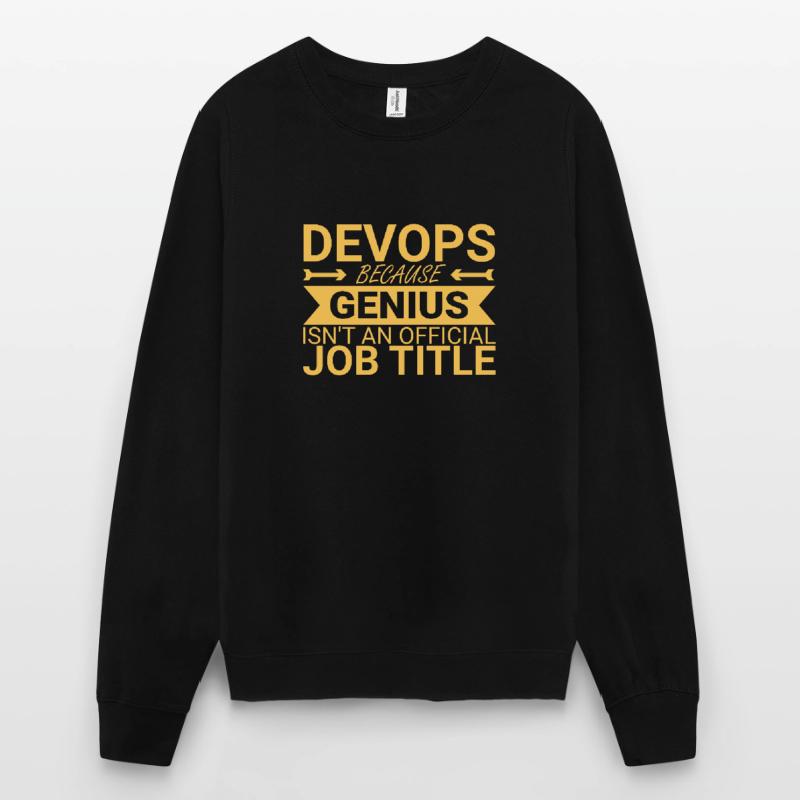 "DevOps Genius | Software Development" Unisex Sweatshirt
