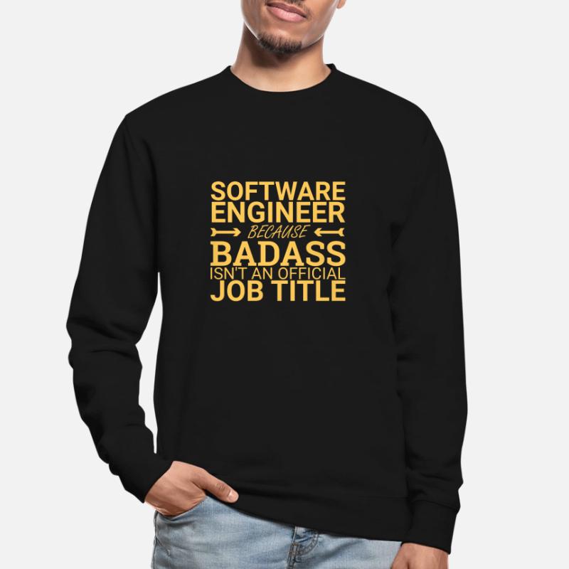 "Software Engineer Badass | Programming" Unisex Sweatshirt