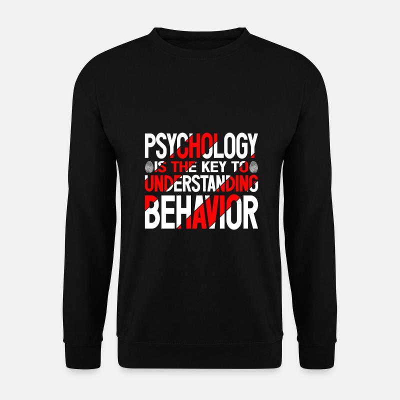 Forensic Psychologist Professional Forensic Gift - Unisex Pullover - Schwarz