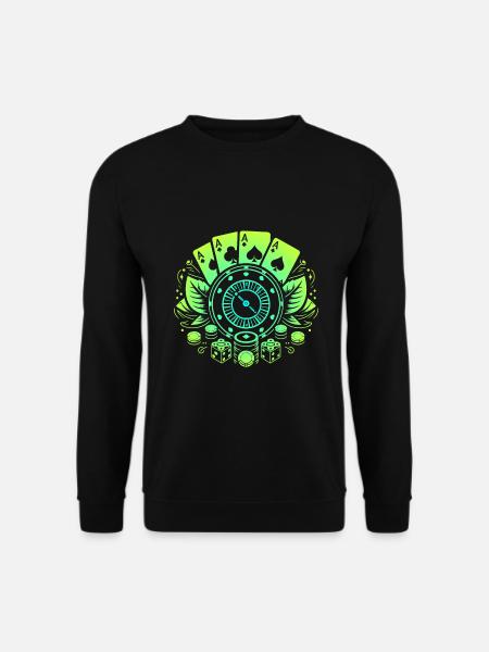 Poker, Poker, Joueur de Poker - Sweat-shirt Unisexe - noir