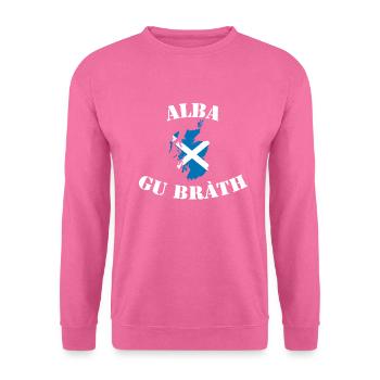 Schottland für immer - Unisex Pullover - Pink - Vorne
