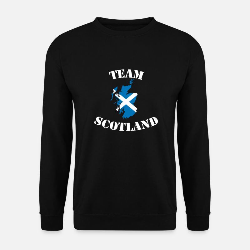Team Schottland - Unisex Pullover - Schwarz