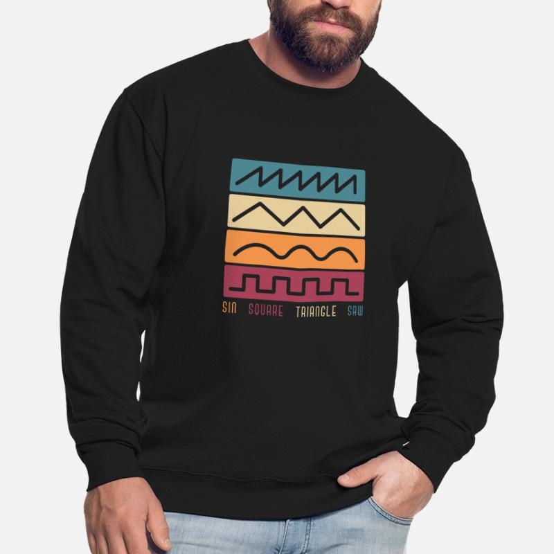 Modular Synth Synth Vintage Analog Waves Unisex Sweatshirt