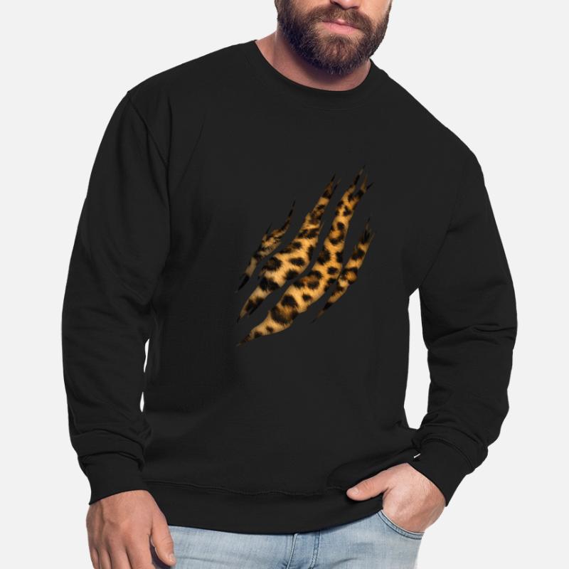 Claw Leopard Fur Pattern Unisex Sweatshirt