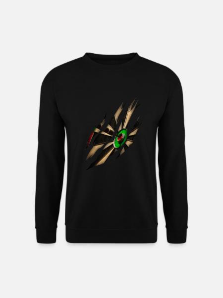 Darts Spieler Dart Wurf Dartscheibe - Unisex Pullover - Schwarz
