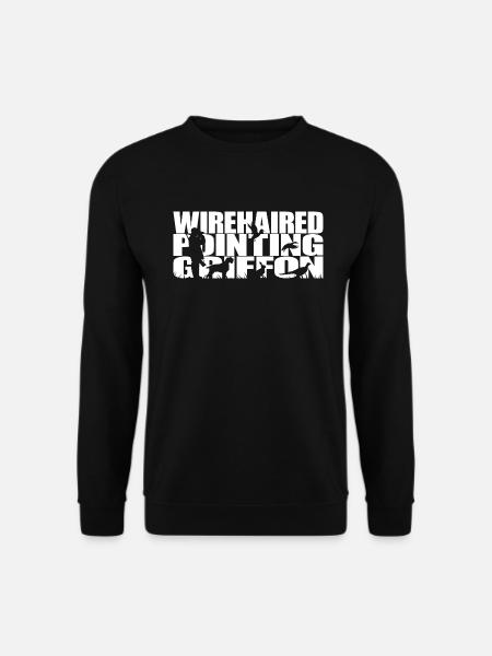 WIREHAIRED POINTING GRIFFON Jagdhunde Wilsigns - Unisex Pullover - Schwarz