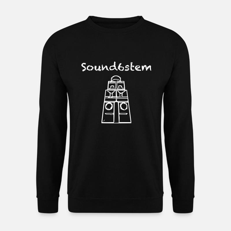 Sound6stem Free Party is not a crime - Unisex Pullover - Schwarz