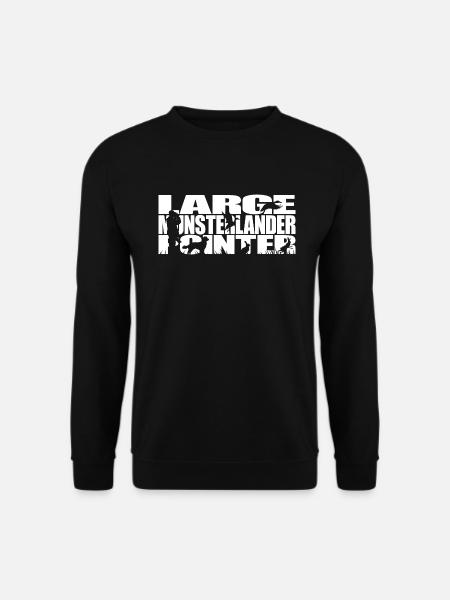 LARGE MUNSTERLANDER POINTER Jagdhunde Wilsigns - Unisex Pullover - Schwarz